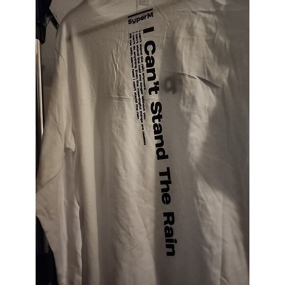 New SuperM Band Group T-shirt - Kpop Size Medium Can't Stand The Rain A98 - Picture 4 of 6